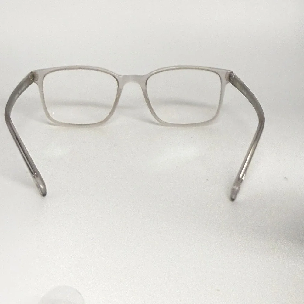 Modo‎ 6531 GRYCR Clear Grey Eyeglasses Frames 52-18-140 G3 Full Rim Rectangular